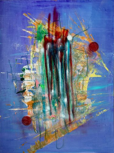 The Map by Ivanka Nansik, Painting for Sale on Select