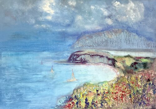 Before the rain by Ivanka Nansik, Painting for Sale on Select