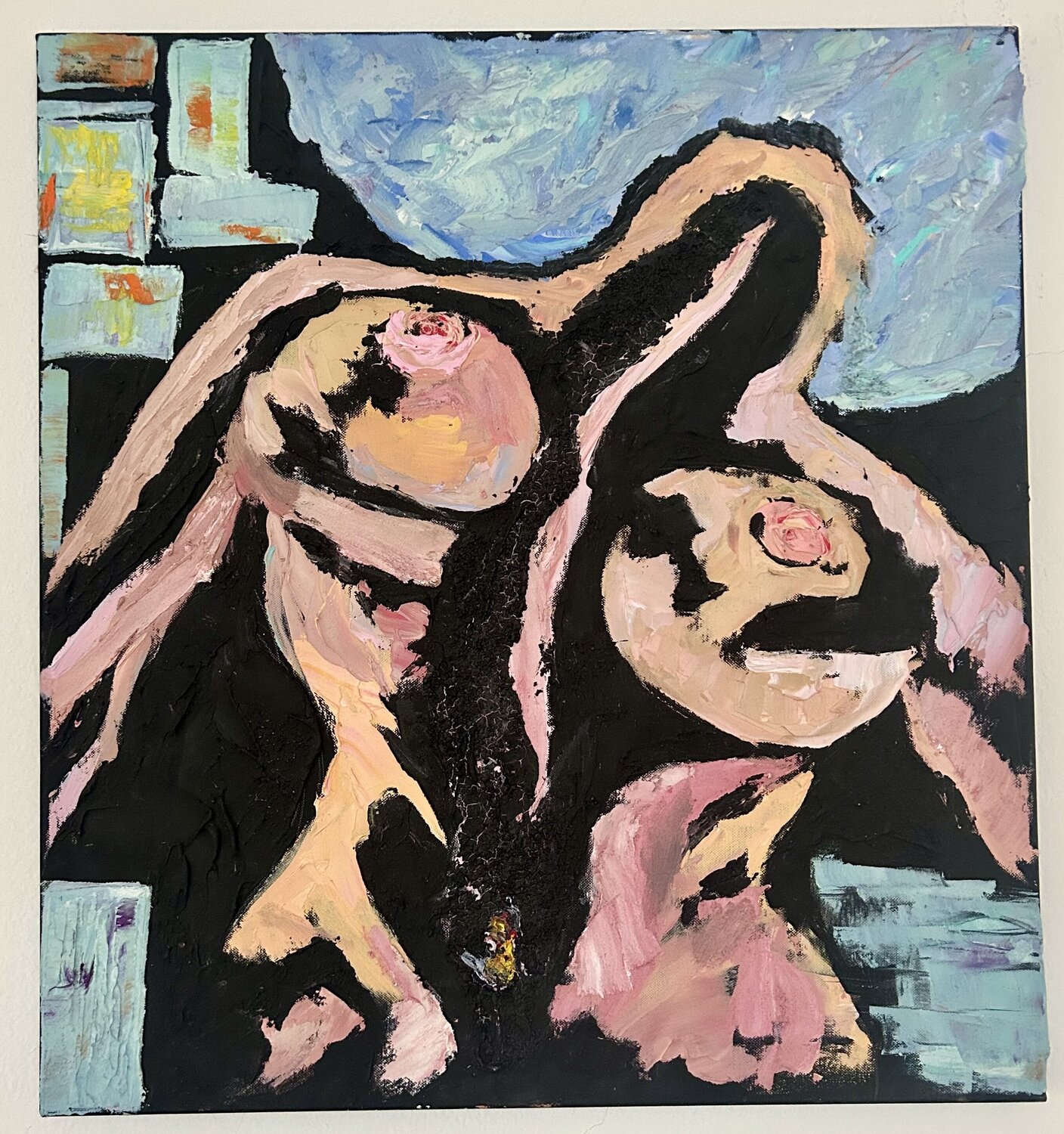 The Shape 🟪 Ivanka Nansik Original painting for sale