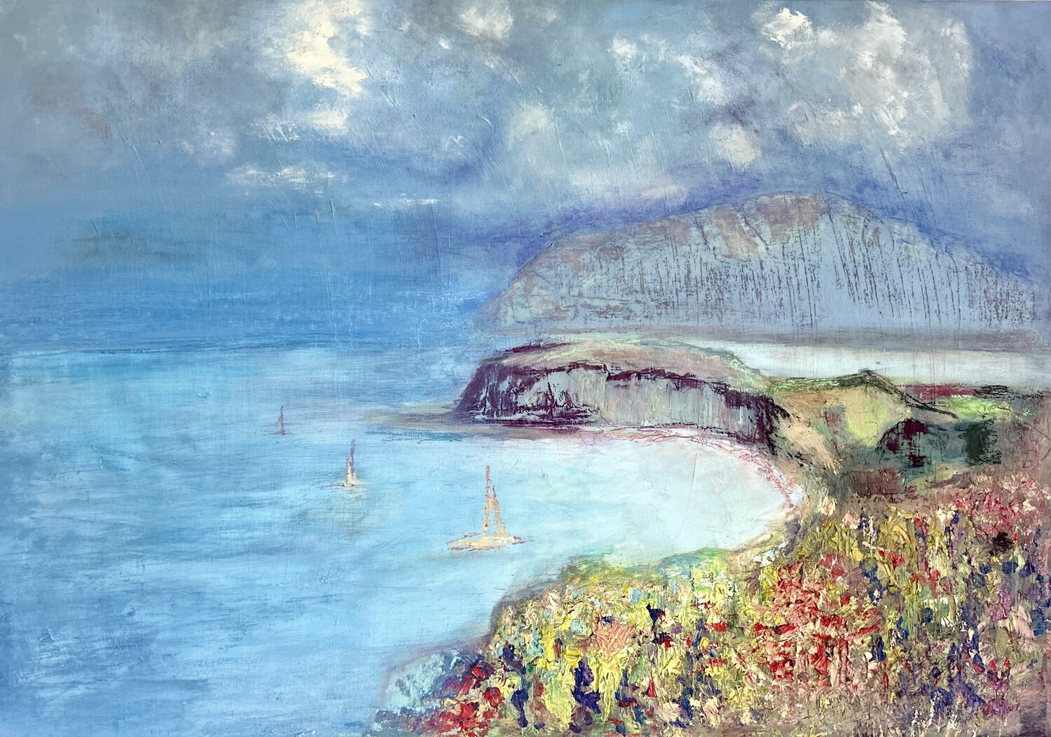 Before the rain Ivanka Nansik Original painting for sale