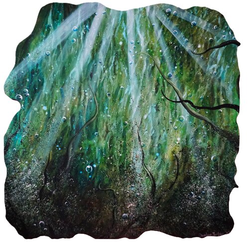 Oxygen by Daphne Bitter, Painting for Sale on Select