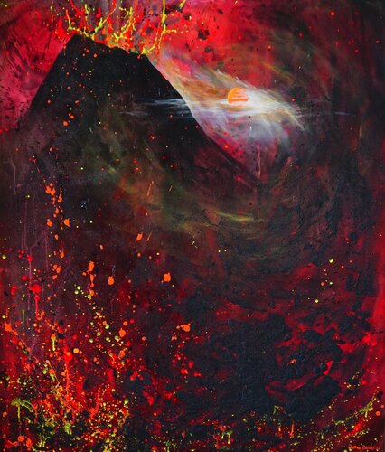 Chaos by Daphne Bitter, Painting for Sale on Select