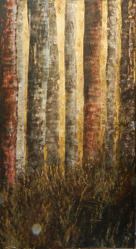 Magic Forest by Alfredo YACHE, Painting for Sale on Select