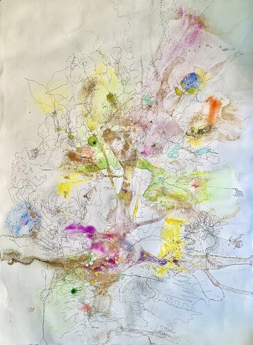 Moonage Daydream by Emi, Painting for Sale on Select