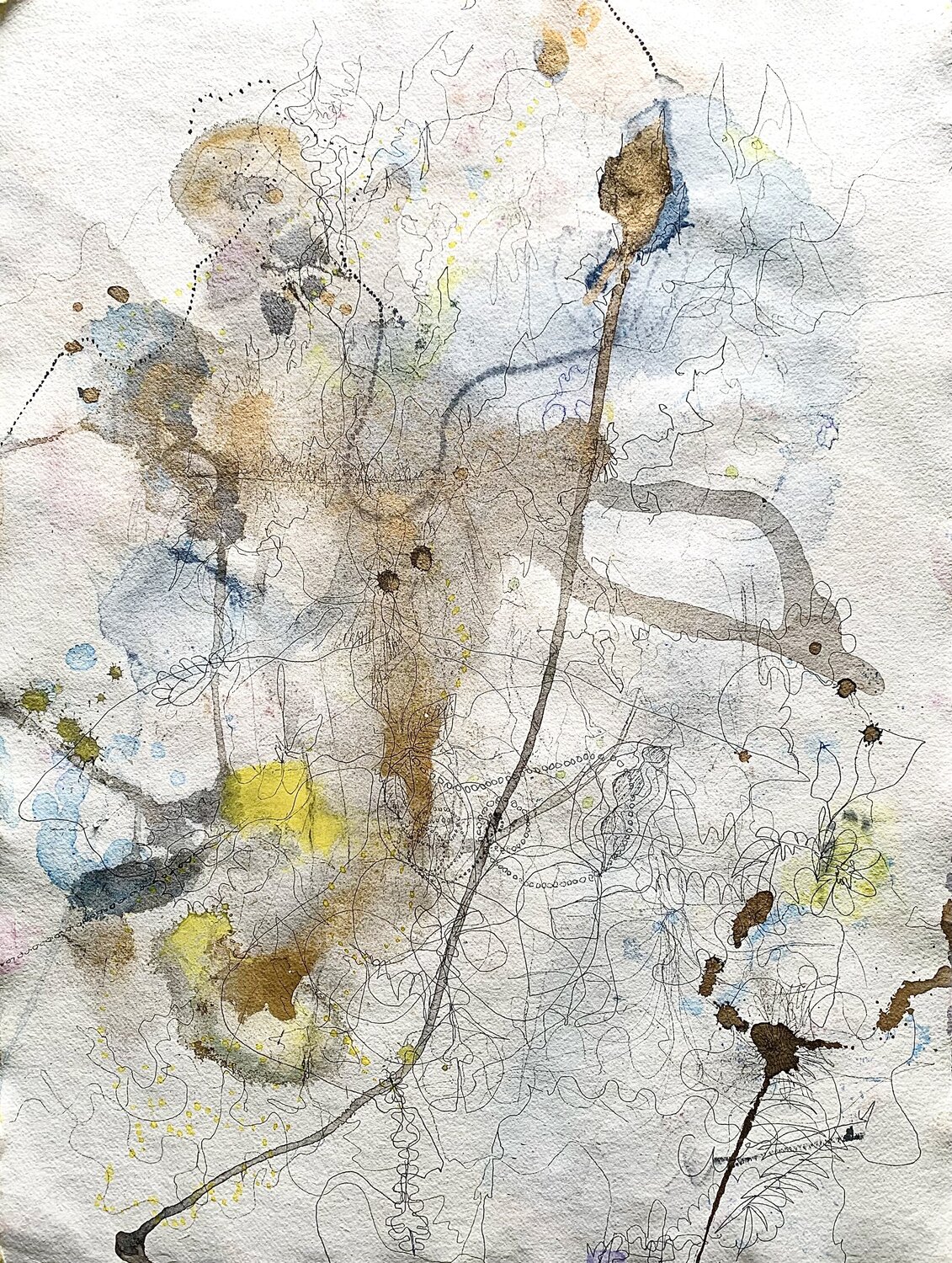 Castle in the sky Emi Original painting for sale