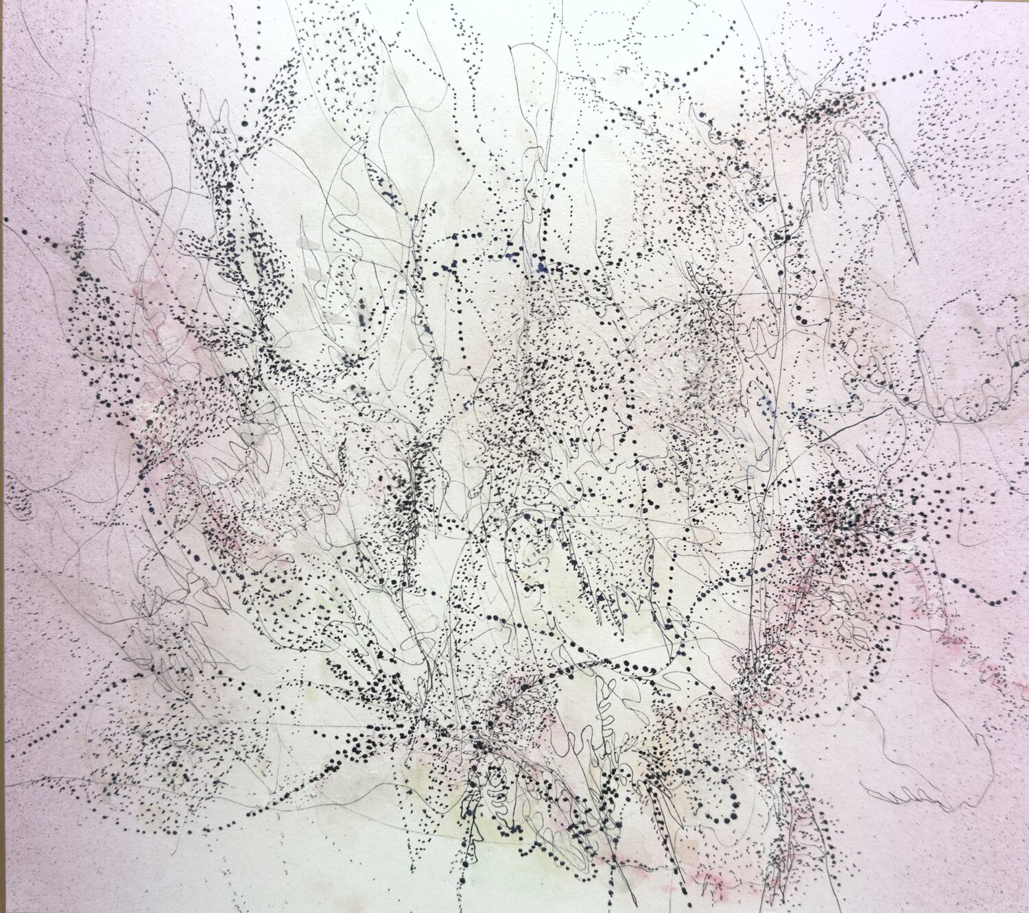Silent Music - No. 5 Sakura sakura Emi Original painting for sale