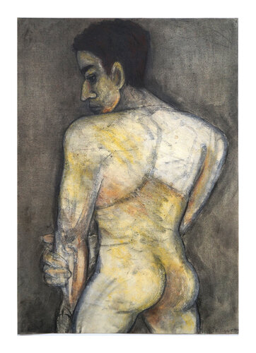 Jason, 1999, Urheberrecht Katharina Kretschmer, Verkauf zusammen mit Medea by Katharina Kretschmer, Painting for Sale on Select