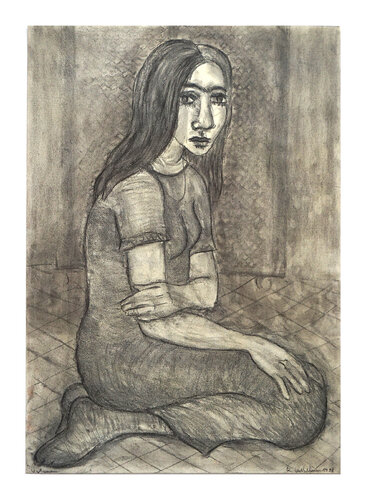 Verlassen, Urheberrecht Katharina Kretschmer by Katharina Kretschmer, Painting for Sale on Select