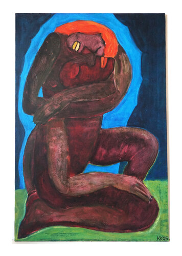 (Große) Innigkeit, Urheberrecht Katharina Kretschmer by Katharina Kretschmer, Painting for Sale on Select