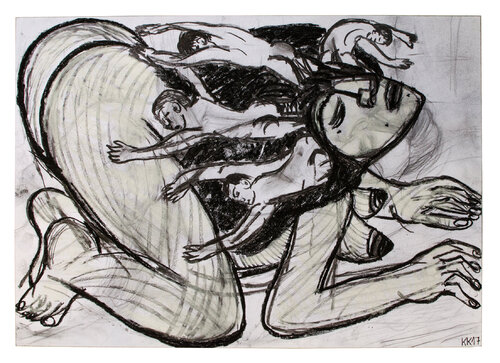 HavvaLilith (EvaLilith), Urheberrecht Katharina Kretschmer, Verkauf möglichst als gesamten Toprak Ana Zyklus by Katharina Kretschmer, Drawing for Sale on Select