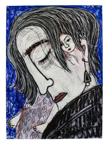 Hatıra (Erinnerung), Urheberrecht Katharina Kretschmer, Verkauf möglichst als gesamten Toprak Ana Zyklus by Katharina Kretschmer, Drawing for Sale on Select