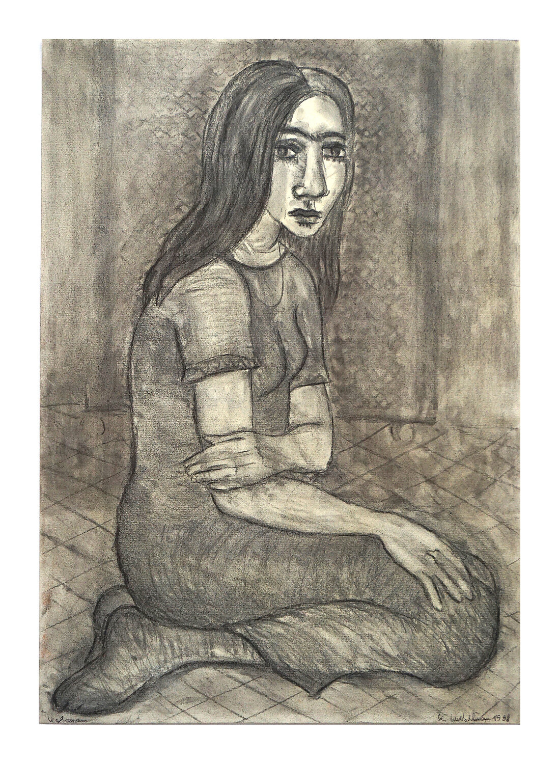 Verlassen, Urheberrecht Katharina Kretschmer Katharina Kretschmer Original painting for sale
