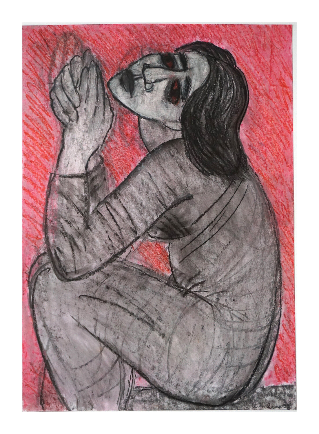 Nie Wieder, Urheberrecht Katharina Kretschmer Katharina Kretschmer Original painting for sale