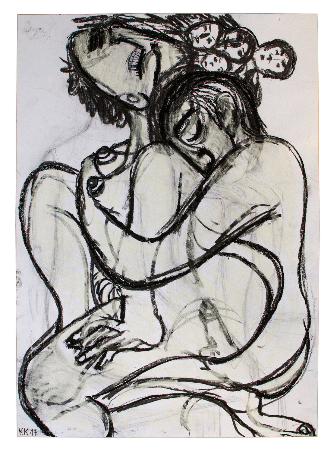 LilithHavva (LilithEva), Urheberrecht Katharina Kretschmer, Verkauf möglichst als gesamten Toprak Ana Zyklus Katharina Kretschmer Drawing for sale