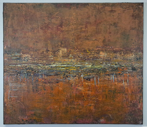 Redfullness by Daniele Guidi, Painting for Sale on Select