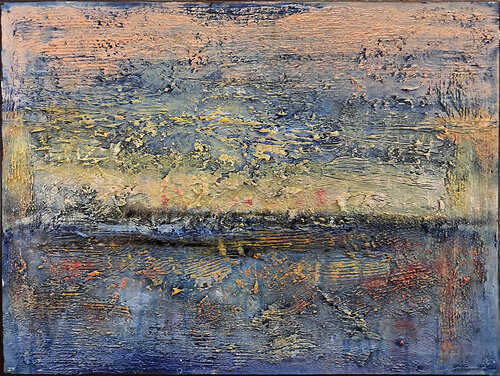 INFINITO CALMO by Daniele Guidi, Painting for Sale on Select
