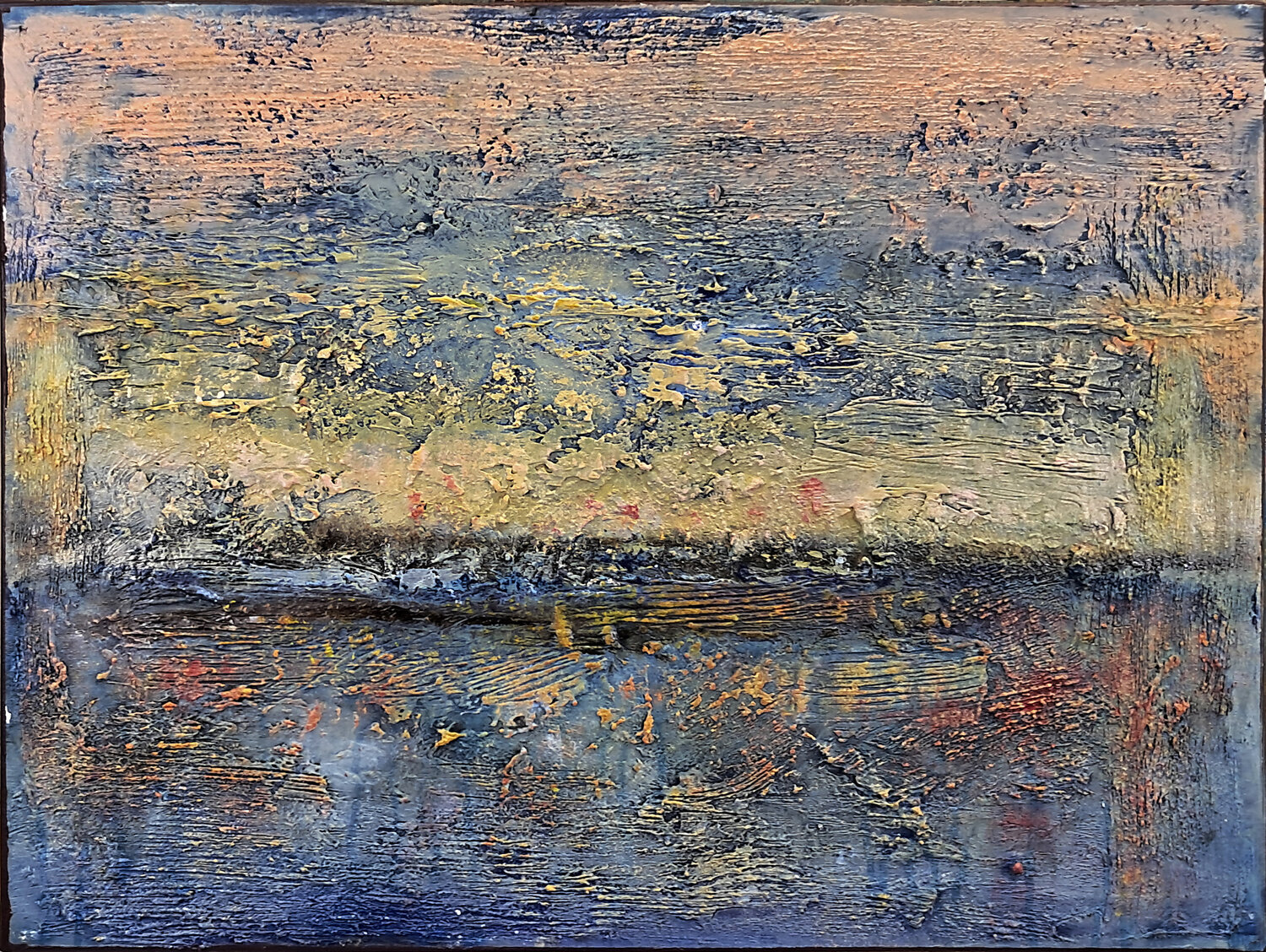 INFINITO CALMO Daniele Guidi Original painting for sale