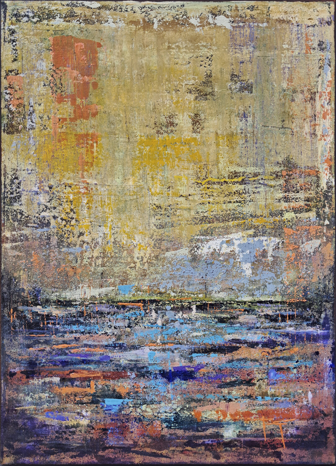 TIME & PRESENCE Daniele Guidi Original painting for sale