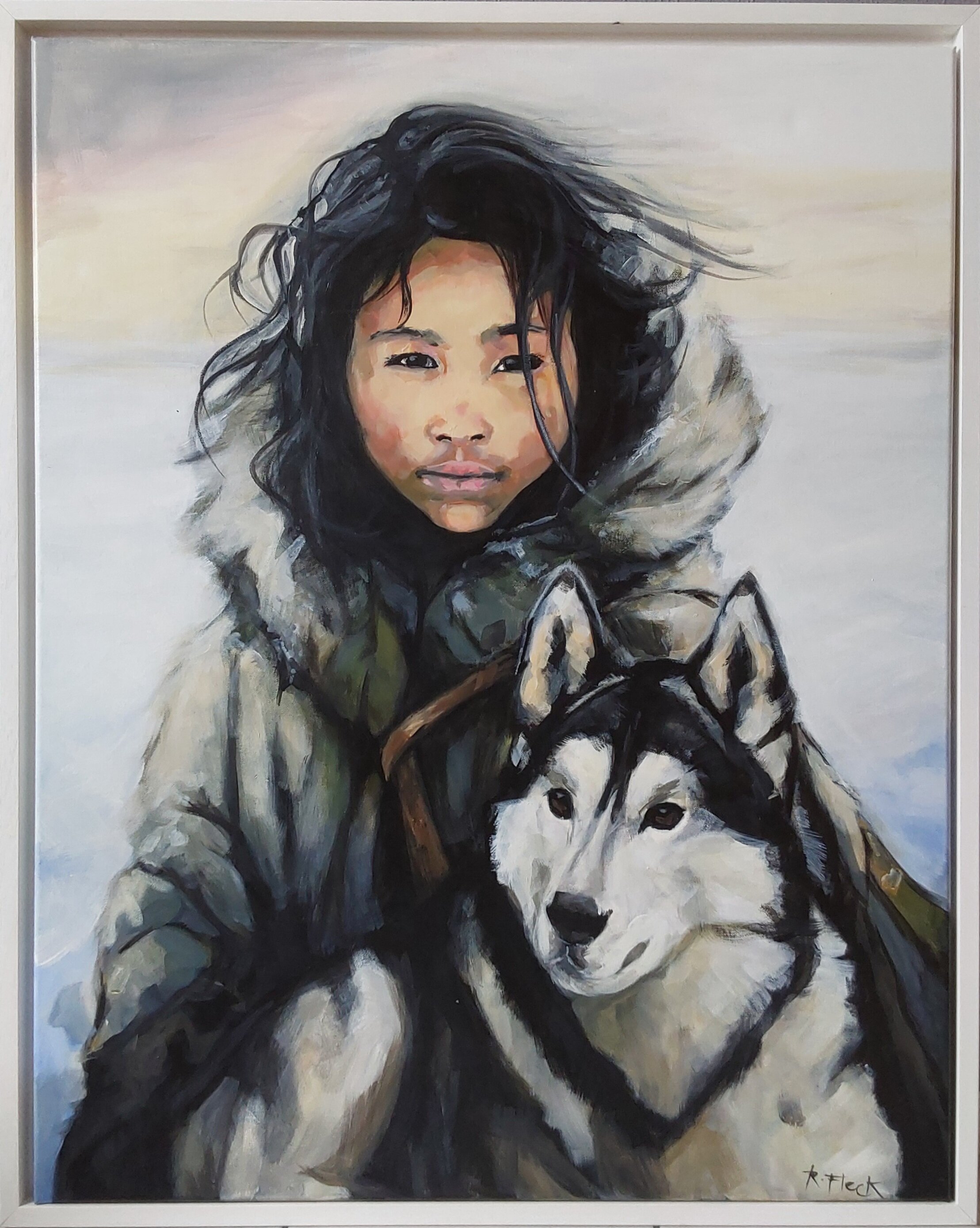 Topic Husky paintings