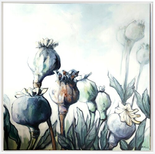 Vergängliche Schönheit by Regina Fleck, Painting for Sale on Select