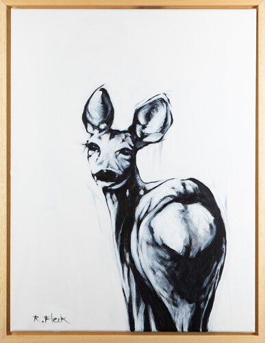 Und plötzlich war da Ruhe by Regina Fleck, Painting for Sale on Select