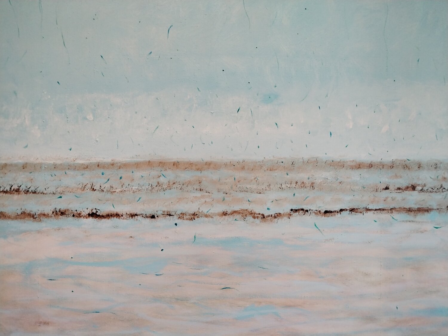Sans titre apparent Pascal Lassarre Original painting for sale