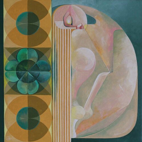 Ornament - Luck by Tetiana Gryshchenko, Painting for Sale on Select