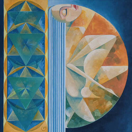 Ornament - Time by Tetiana Gryshchenko, Painting for Sale on Select