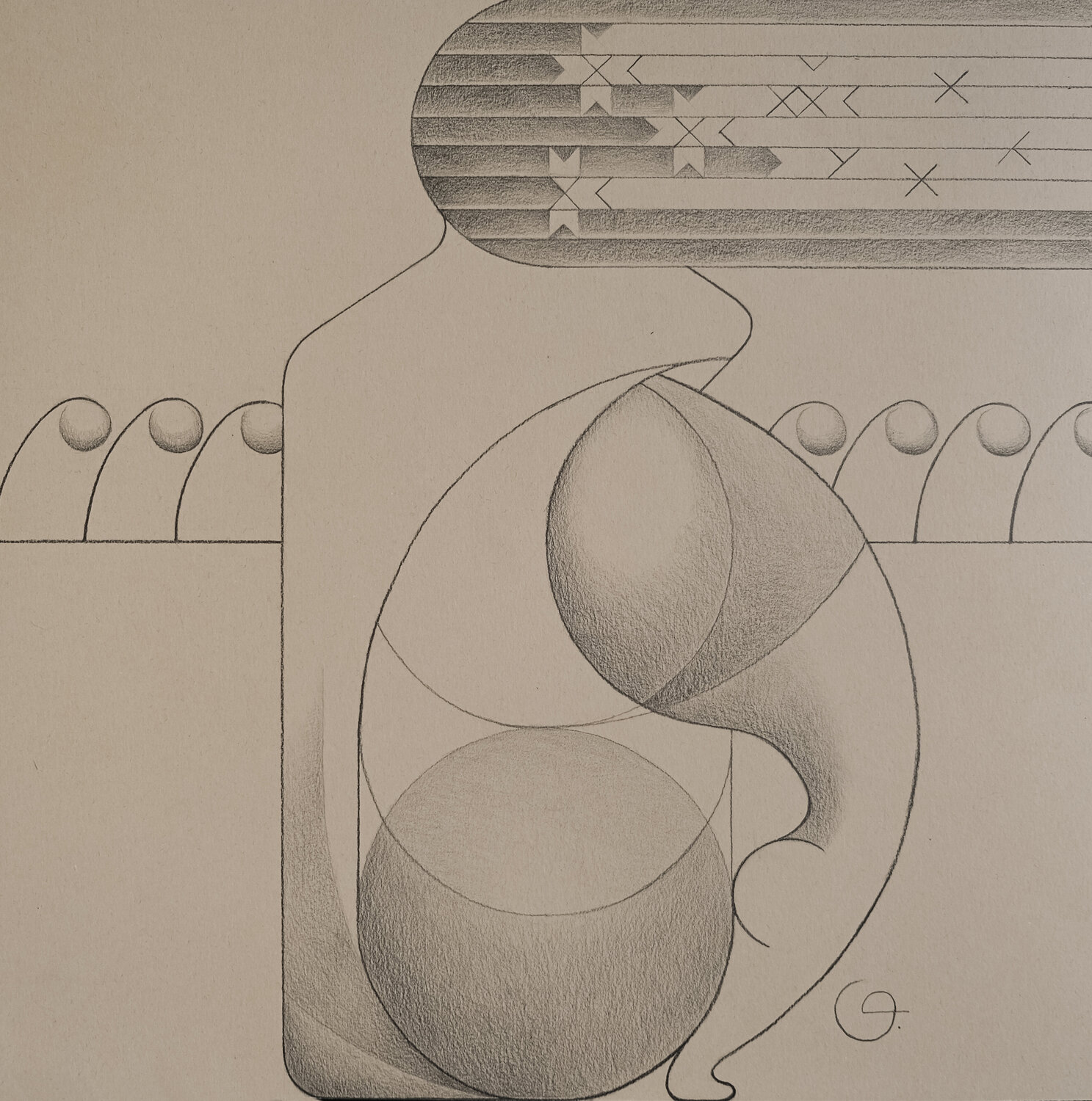 Graphics 17 - Mari u polia Tetiana Gryshchenko Drawing for sale