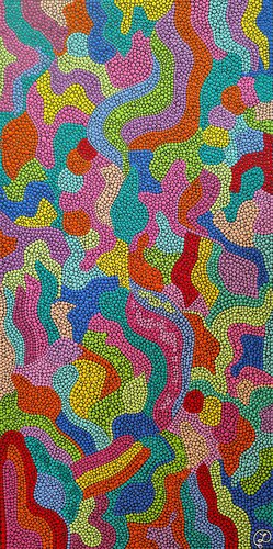 Rainbow Valley 2 by Oxana Lazari, Painting for Sale on Select