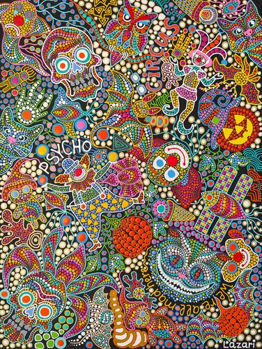 Psycho Circus by Oxana Lazari, Painting for Sale on Select