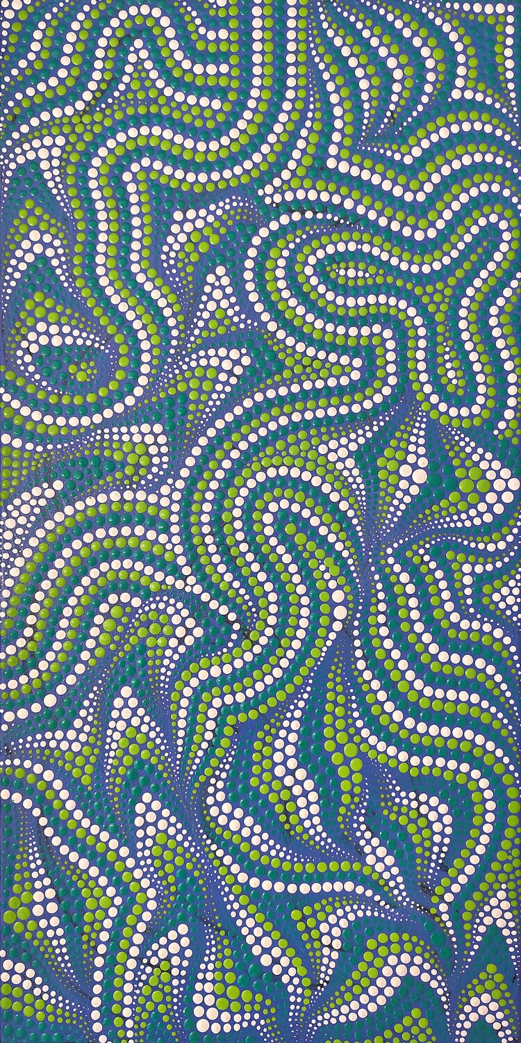Ocean Rhythm 2 Oxana Lazari Original painting for sale