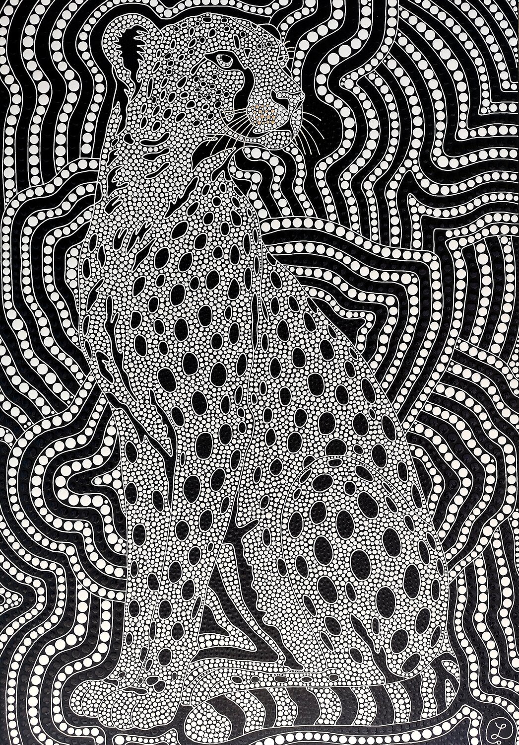 Wild Illusion Oxana Lazari Original painting for sale
