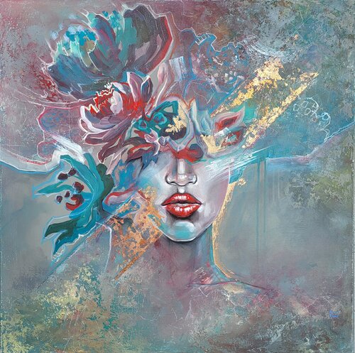Femme fatale by Kim Benz, Painting for Sale on Select