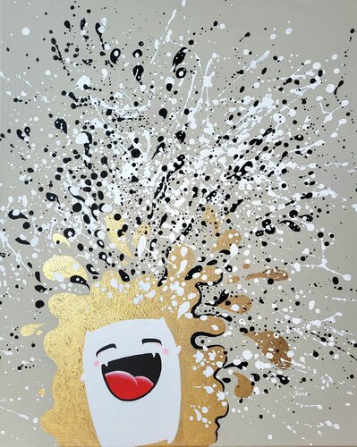 Good little monster by Kim Benz, Painting for Sale on Select