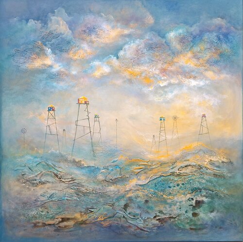 Wonderland by Kim Benz, Painting for Sale on Select