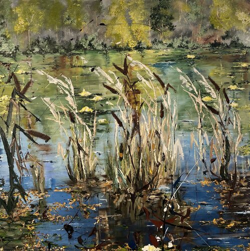 Wild serenity by Liliya Kirchberger, Painting for Sale on Select