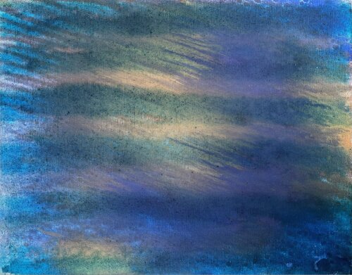 blue current von Eran shmueli, Malerei kaufen auf Select
