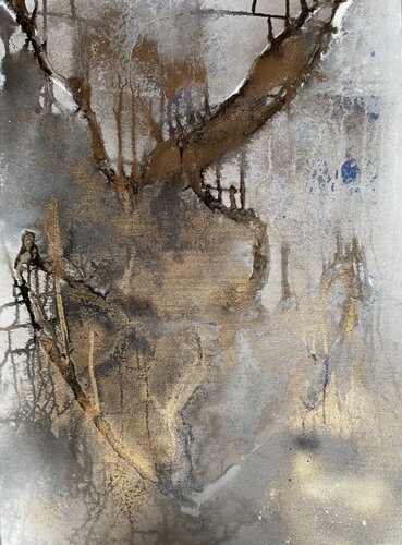 BATTEMENTS by Laurence Thomas-Thiebau, Painting for Sale on Select
