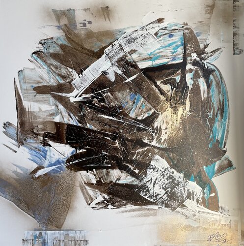 URES by Laurence Thomas-Thiebau, Painting for Sale on Select