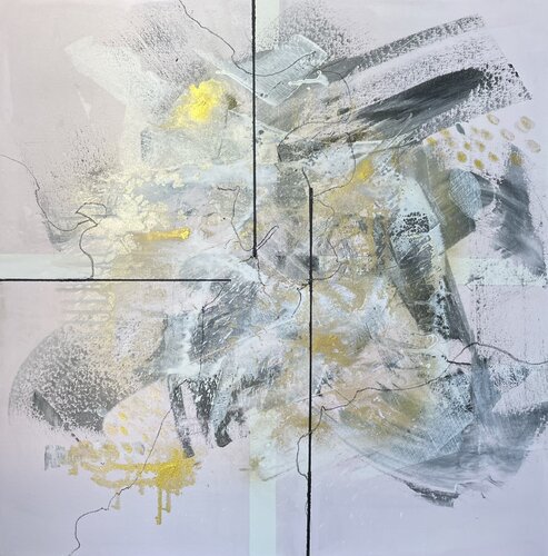 CARESSE by Laurence Thomas-Thiebau, Painting for Sale on Select