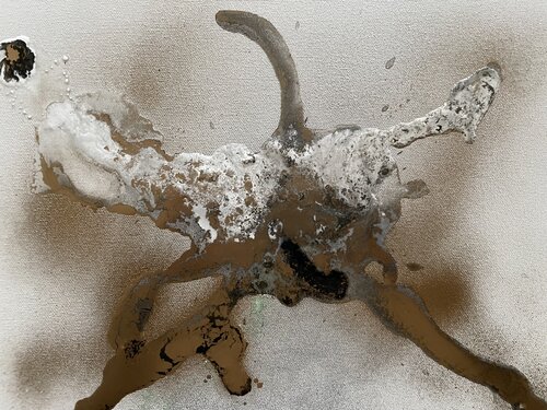TENTACULE by Laurence Thomas-Thiebau, Painting for Sale on Select