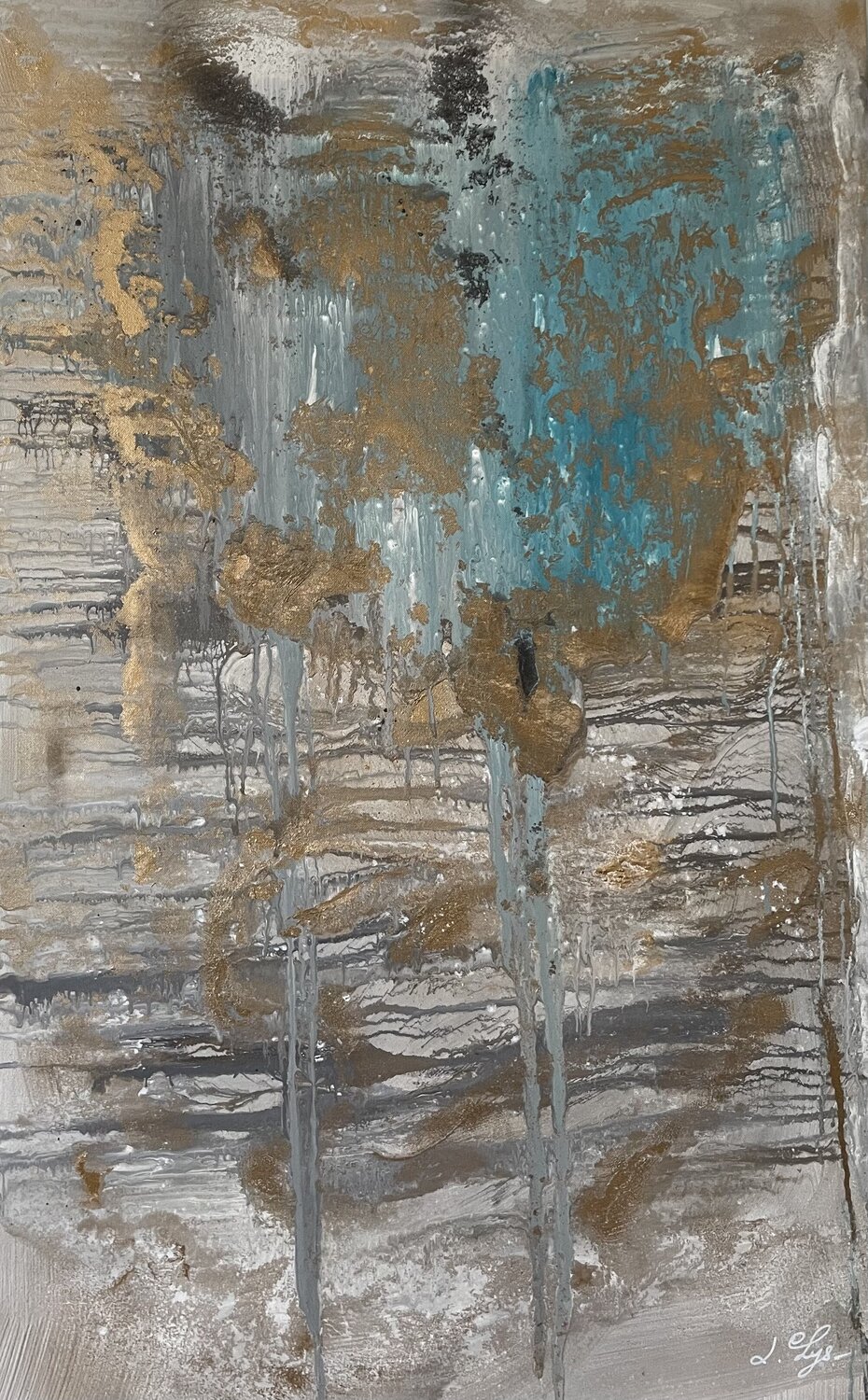 GRESSING Laurence Thomas-Thiebau Original painting for sale