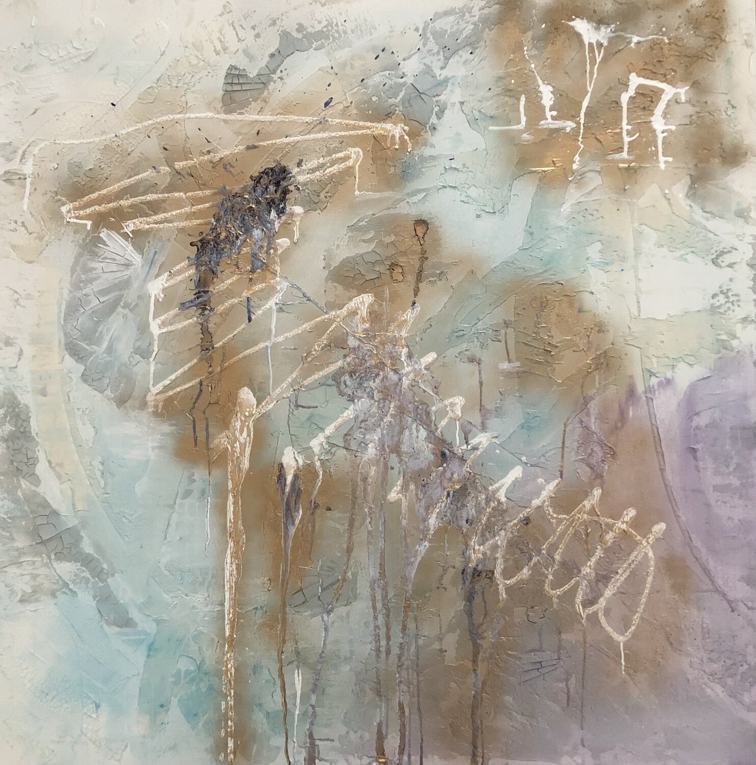 GRAFFITI Laurence Thomas-Thiebau Original painting for sale