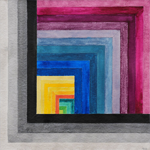 Raumrichtungswechsel by Siegmar Ahlvers, Painting for Sale on Select