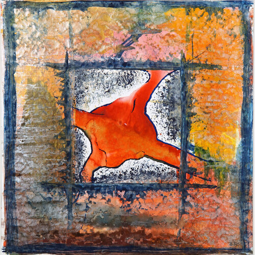 Herz der Welt by Siegmar Ahlvers, Painting for Sale on Select