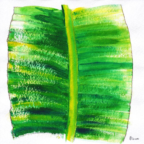 Bananasun by Siegmar Ahlvers, Painting for Sale on Select