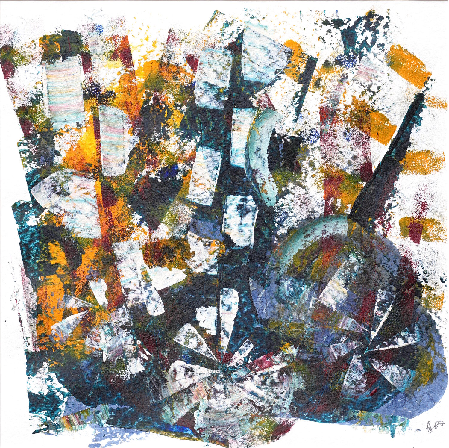 Summersnow Siegmar Ahlvers Original painting for sale