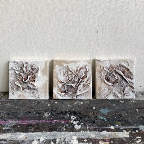 Metamorphosis – beginning, midway, emerging by Emmi Ohraniemi, Painting for Sale on Select