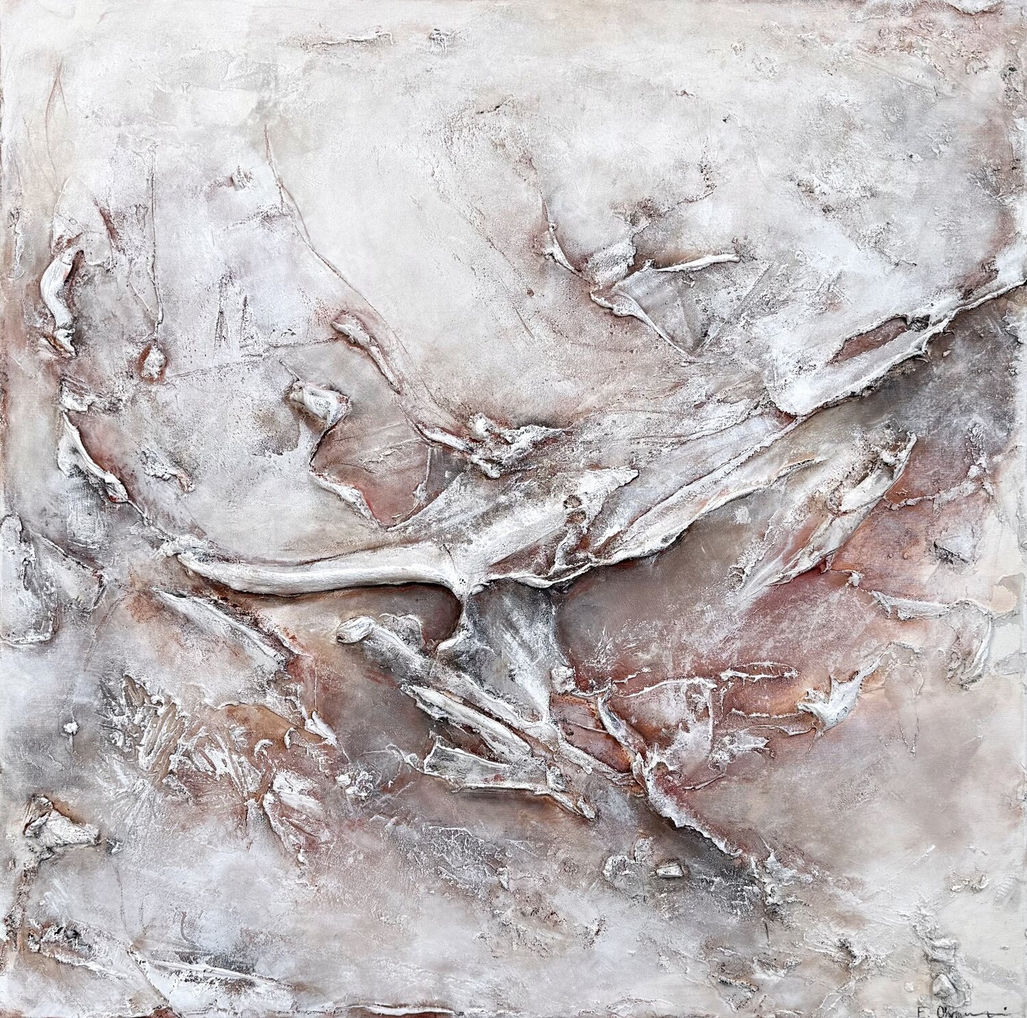 Gravity Emmi Ohraniemi Original painting for sale